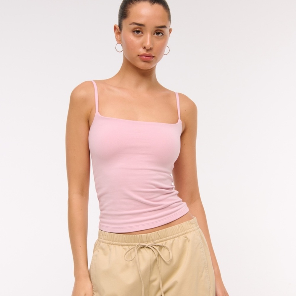 Abercrombie 90s bra free cami pale mauve medium 🩷